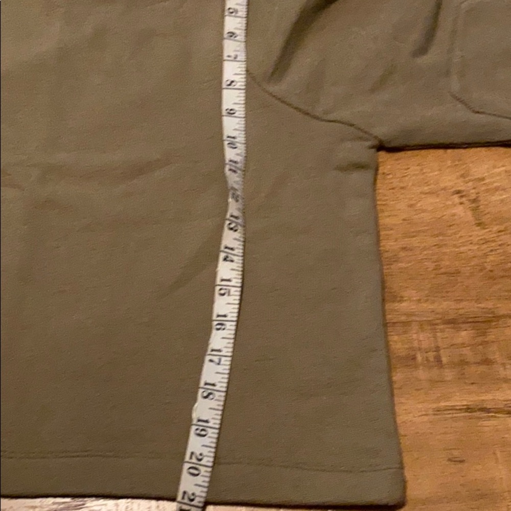 Madewell Shoulder Button Elbow-Patch -Army Green - image 7